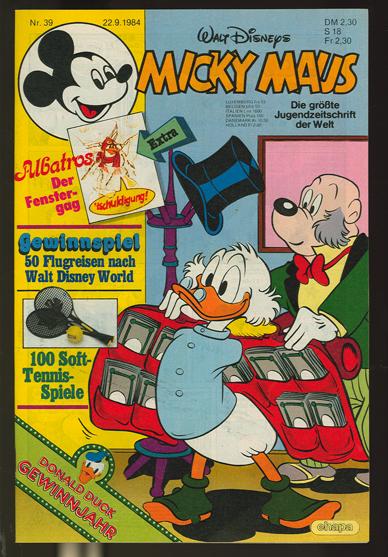 Micky Maus 1984: Nr. 39: