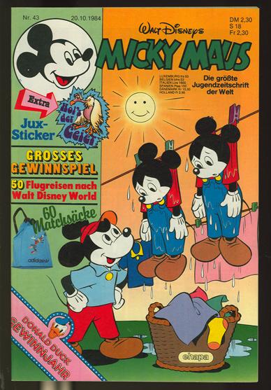 Micky Maus 1984: Nr. 43:
