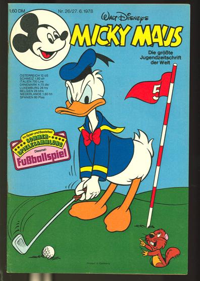 Micky Maus 1978: Nr. 26: