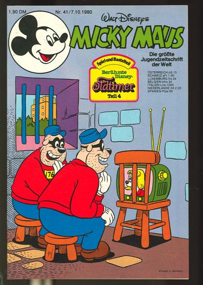 Micky Maus 1980: Nr. 41: