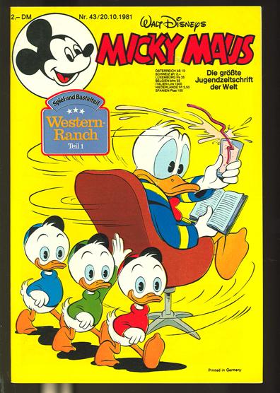 Micky Maus 1981: Nr. 43: