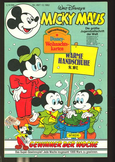 Micky Maus 1982: Nr. 49: