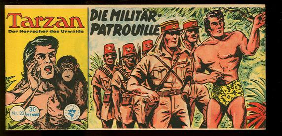Tarzan - Der Herrscher des Urwalds 23: Die Militärpatrouille