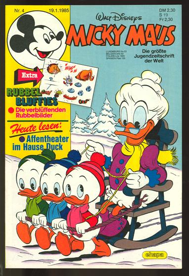 Micky Maus 1985: Nr. 4: