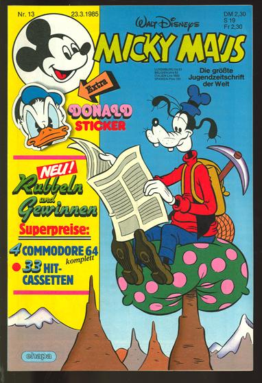 Micky Maus 1985: Nr. 13: