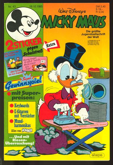 Micky Maus 1985: Nr. 43:
