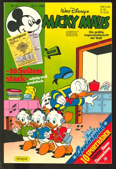 Micky Maus 1985: Nr. 47: