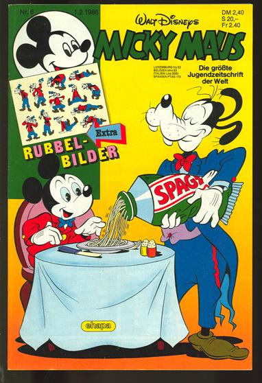 Micky Maus 1986: Nr. 6: