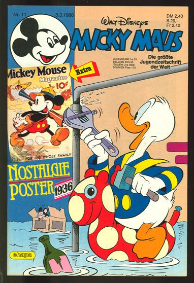 Micky Maus 1986: Nr. 11: