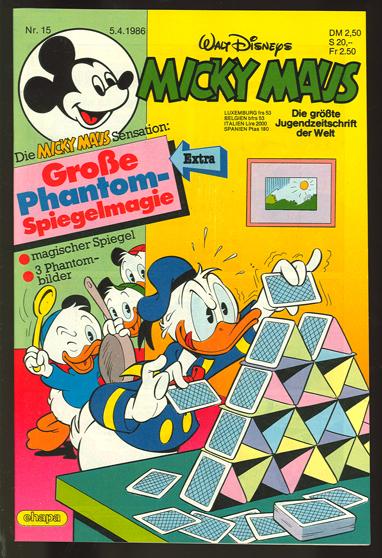 Micky Maus 1986: Nr. 15:
