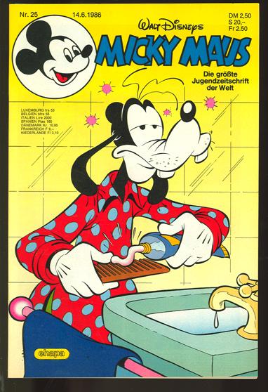 Micky Maus 1986: Nr. 25: