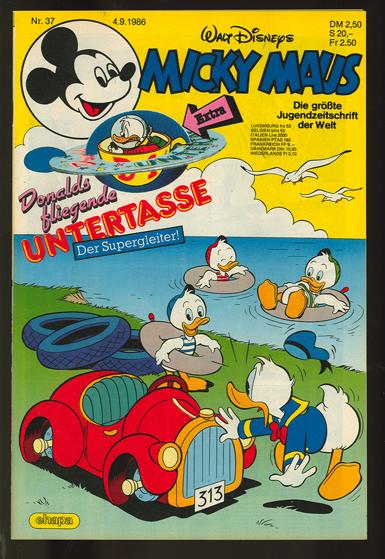 Micky Maus 1986: Nr. 37: