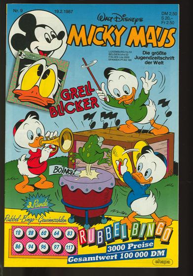 Micky Maus 1987: Nr. 9: