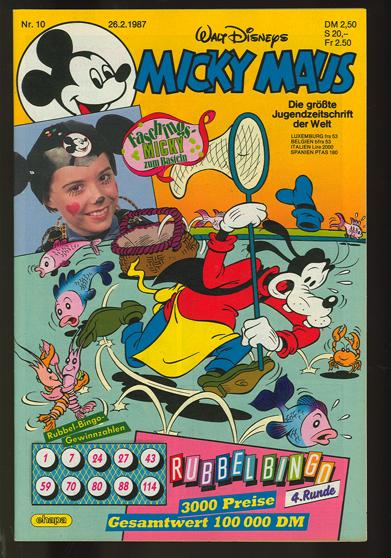 Micky Maus 1987: Nr. 10: