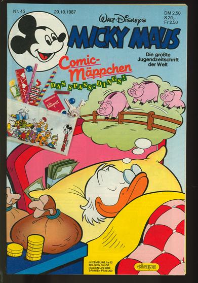 Micky Maus 1987: Nr. 45: