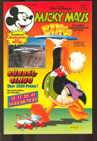 Micky Maus 1988: Nr. 4: