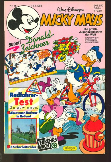 Micky Maus 1988: Nr. 16: