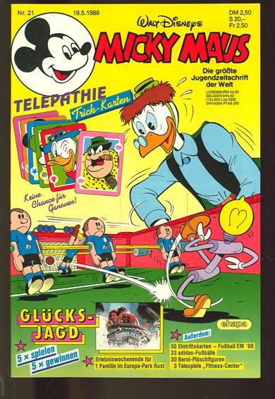 Micky Maus 1988: Nr. 21: