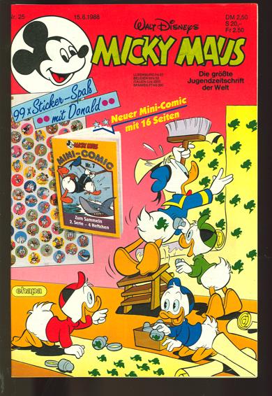 Micky Maus 1988: Nr. 25: