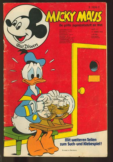 Micky Maus 1973: Nr. 11: