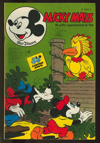 Micky Maus 1973: Nr. 31: