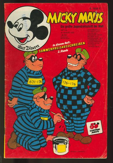 Micky Maus 1973: Nr. 33: