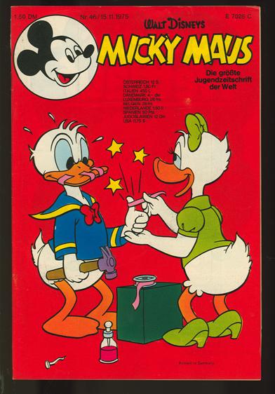 Micky Maus 1975: Nr. 46: