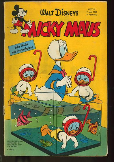 Micky Maus 1960: Nr. 19: