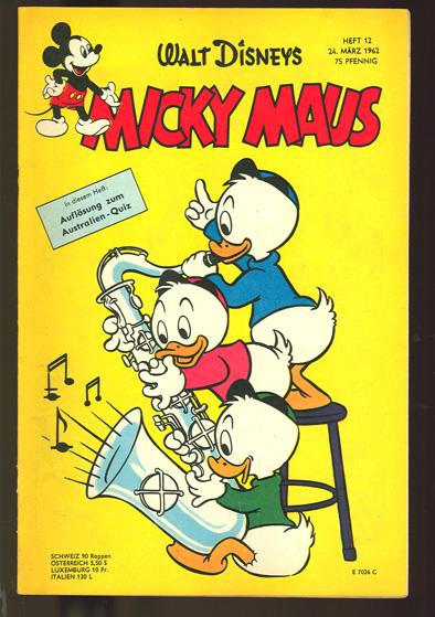 Micky Maus 1962: Nr. 12: