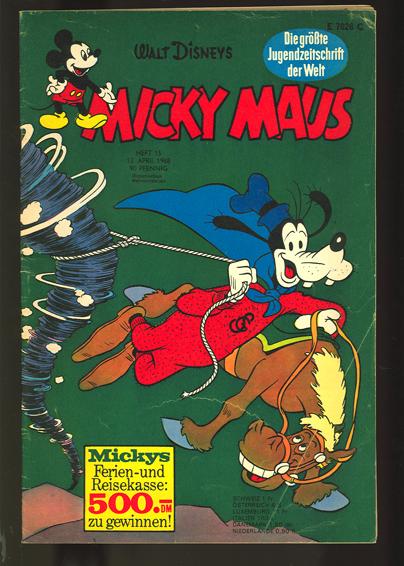 Micky Maus 1968: Nr. 15: