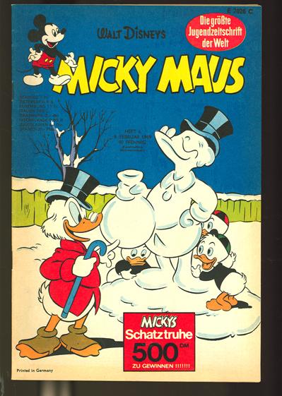 Micky Maus 1969: Nr. 6: