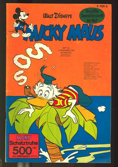 Micky Maus 1969: Nr. 49: