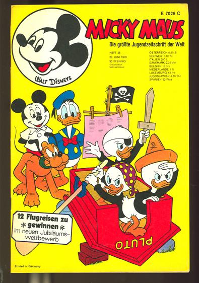 Micky Maus 1970: Nr. 25: