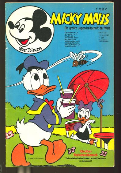 Micky Maus 1971: Nr. 29: