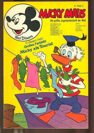Micky Maus 1972: Nr. 2: