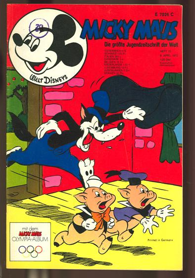 Micky Maus 1972: Nr. 15: