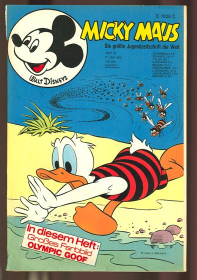 Micky Maus 1972: Nr. 22: