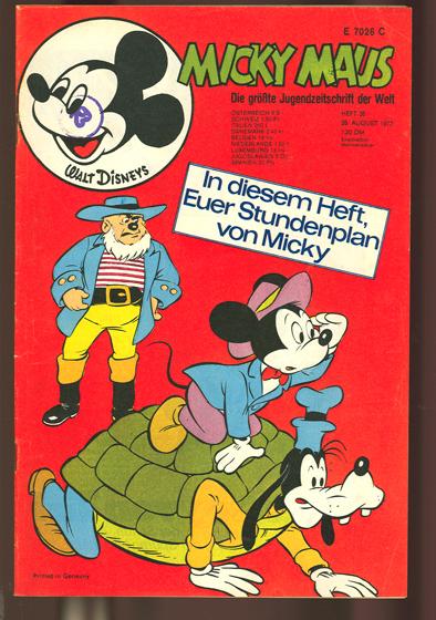 Micky Maus 1972: Nr. 35: