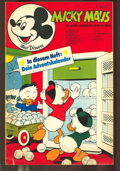 Micky Maus 1972: Nr. 48: