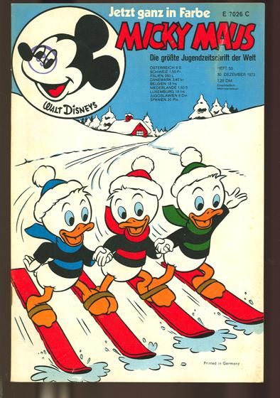 Micky Maus 1972: Nr. 53: