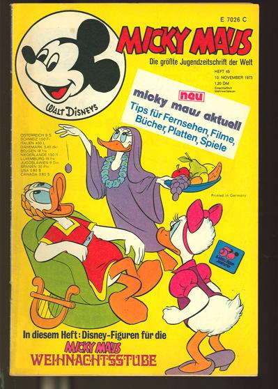 Micky Maus 1973: Nr. 46: