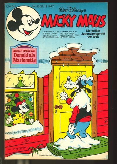 Micky Maus 1977: Nr. 53:
