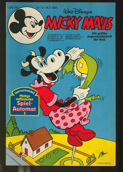Micky Maus 1980: Nr. 12: