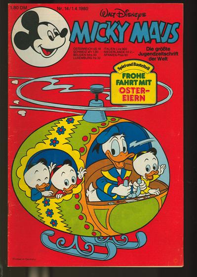 Micky Maus 1980: Nr. 14: