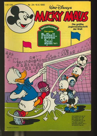 Micky Maus 1980: Nr. 24: