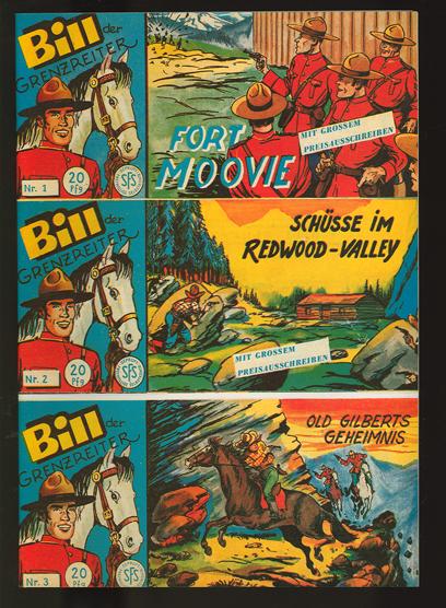 Bill der Grenzreiter Zusammendruck (Picc. 1-3 zusammen)