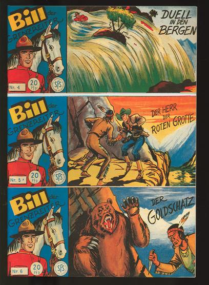Bill der Grenzreiter Zusammendruck (Picc. 4-6 zusammen)