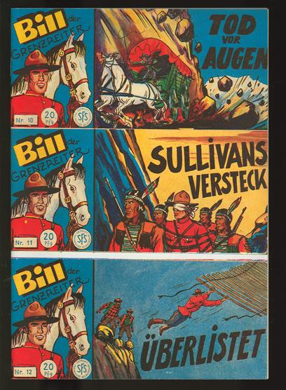 Bill der Grenzreiter Zusammendruck (Picc. 10-12 zusammen)