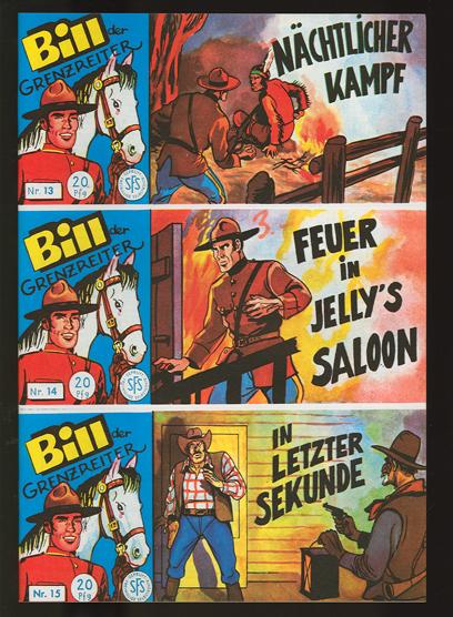 Bill der Grenzreiter Zusammendruck (Picc. 13-15 zusammen)