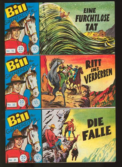 Bill der Grenzreiter Zusammendruck (Picc. 19-21 zusammen)